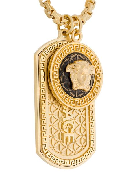 fermasoldi versace oro|farfetch versace pendants.